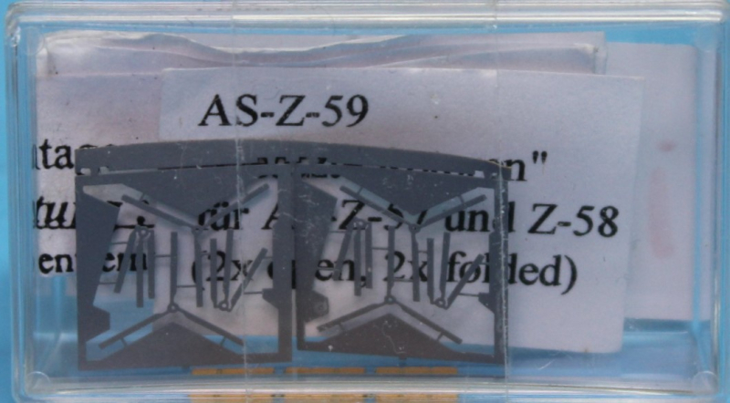 Geätzte Rotoren für Kamov KA-27 Hubschrauber (1 Set) Argos AS-Z 59